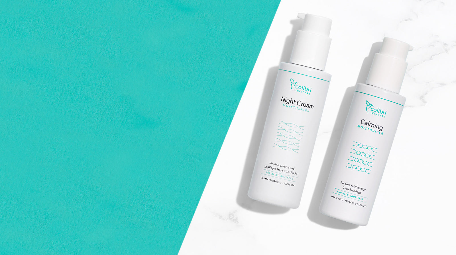 Night Cream und Calming Moisturizer